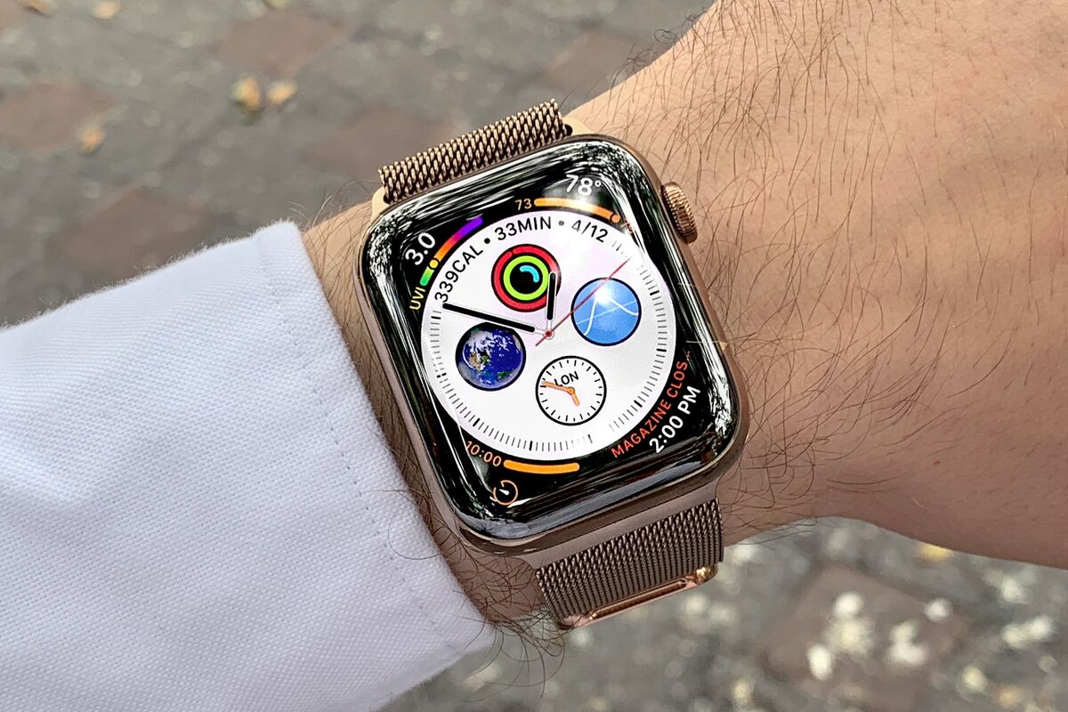 apple watch series 4 gold milanese