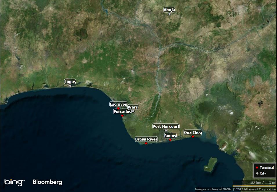 Nigeria terminals