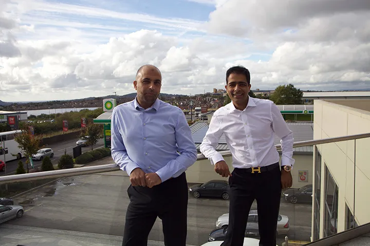 Zuber Issa, left, and Mohsin Issa.