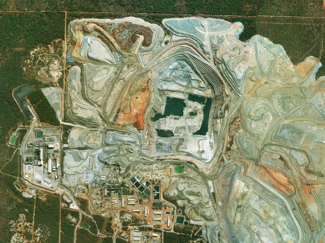 The First Quantum Minerals Kansanshi copper mine in Zambia.