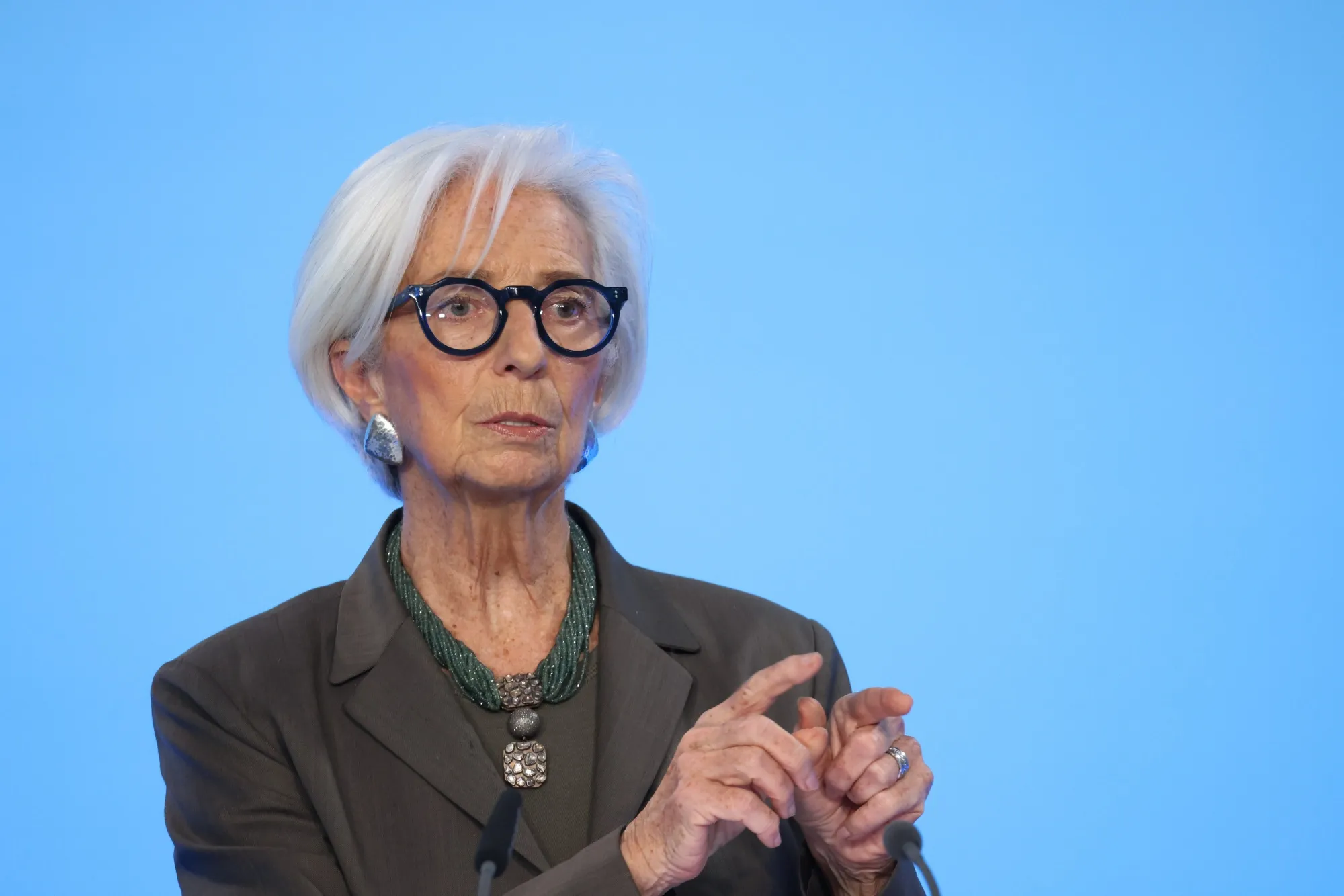 Christine Lagarde on Feb. 5.