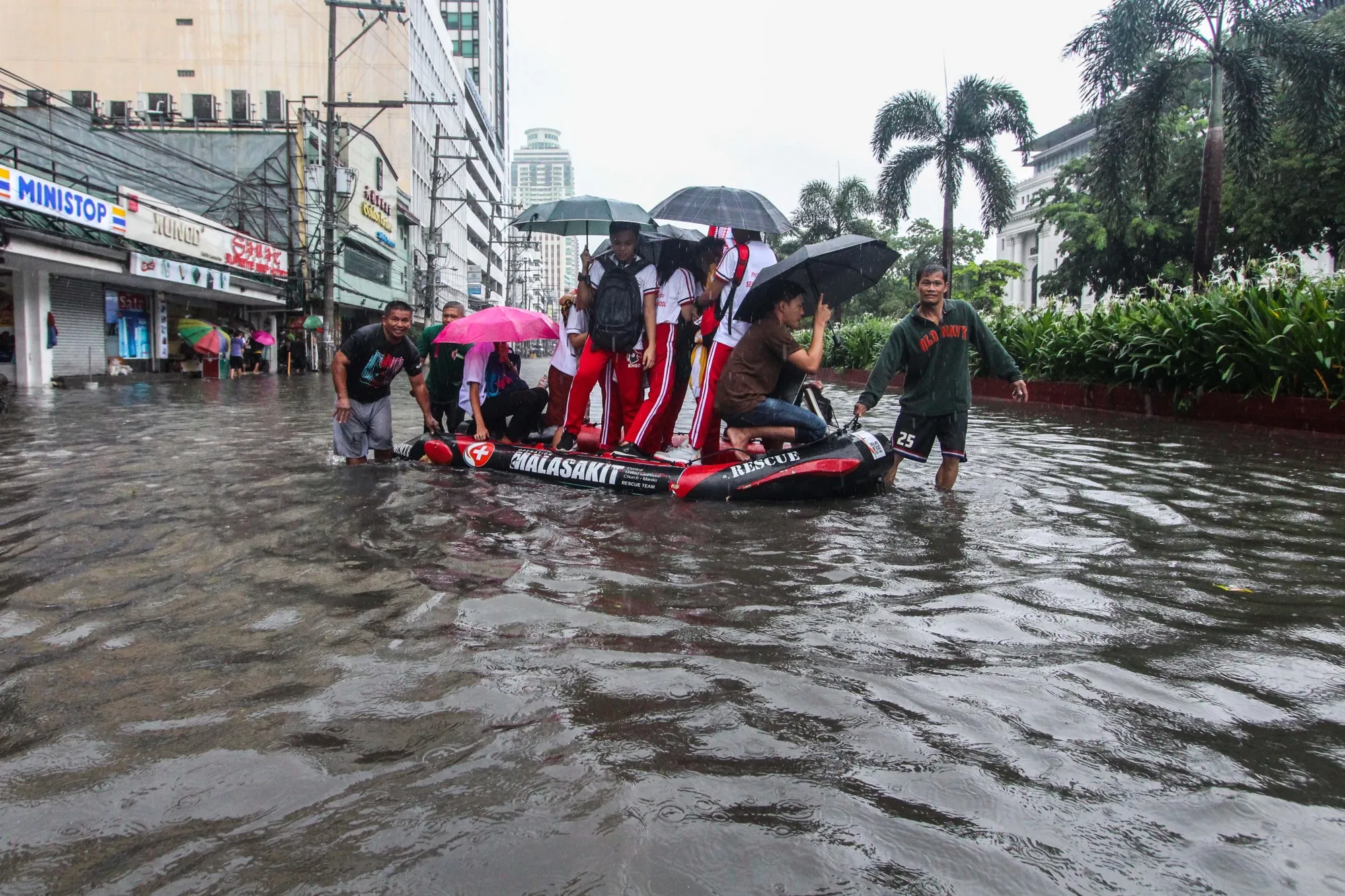 Floodin in Manila&nbsp;in August.