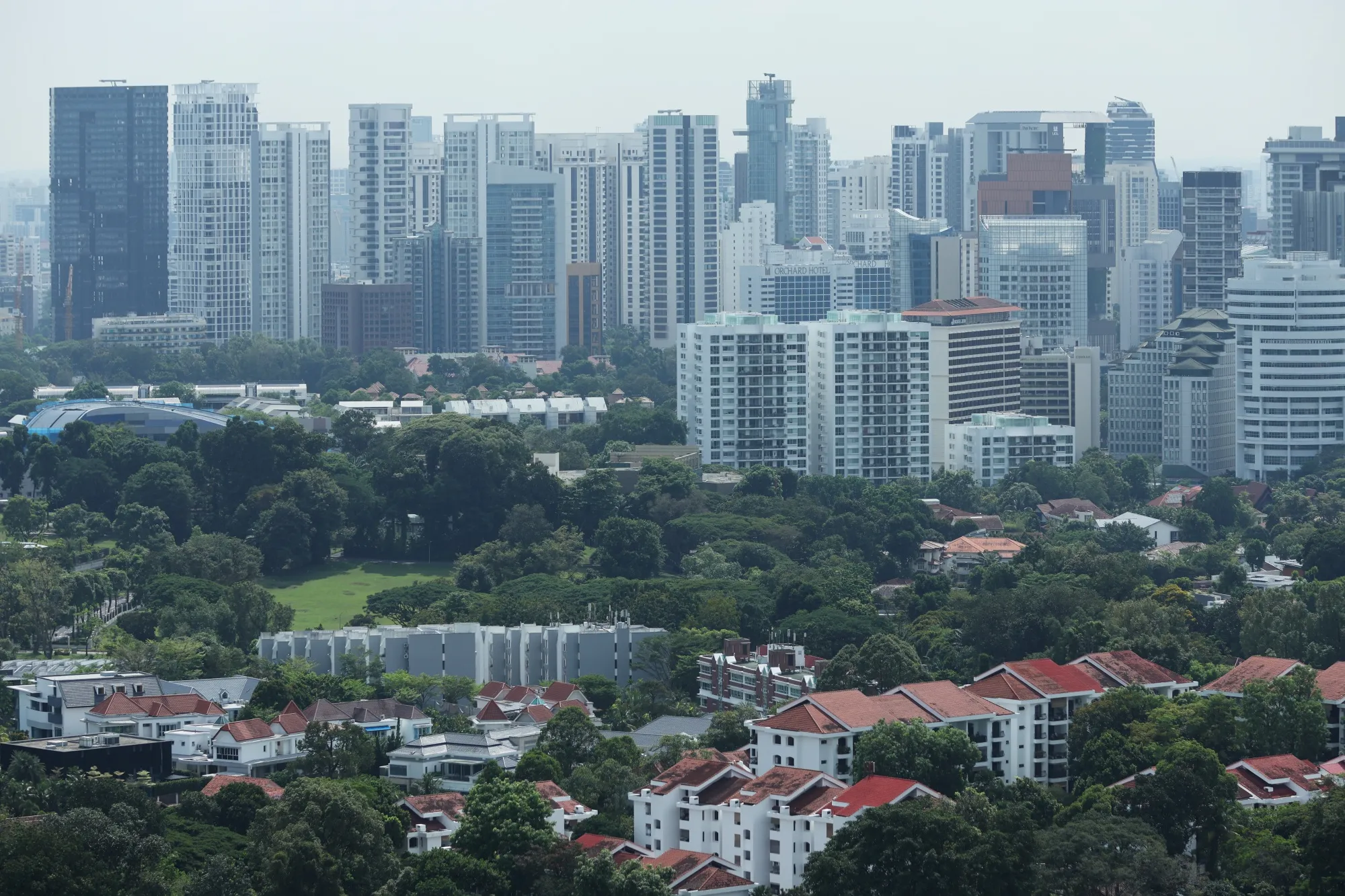 Private residential housing at Ridley Park and Tanglin Hill in Singapore.
