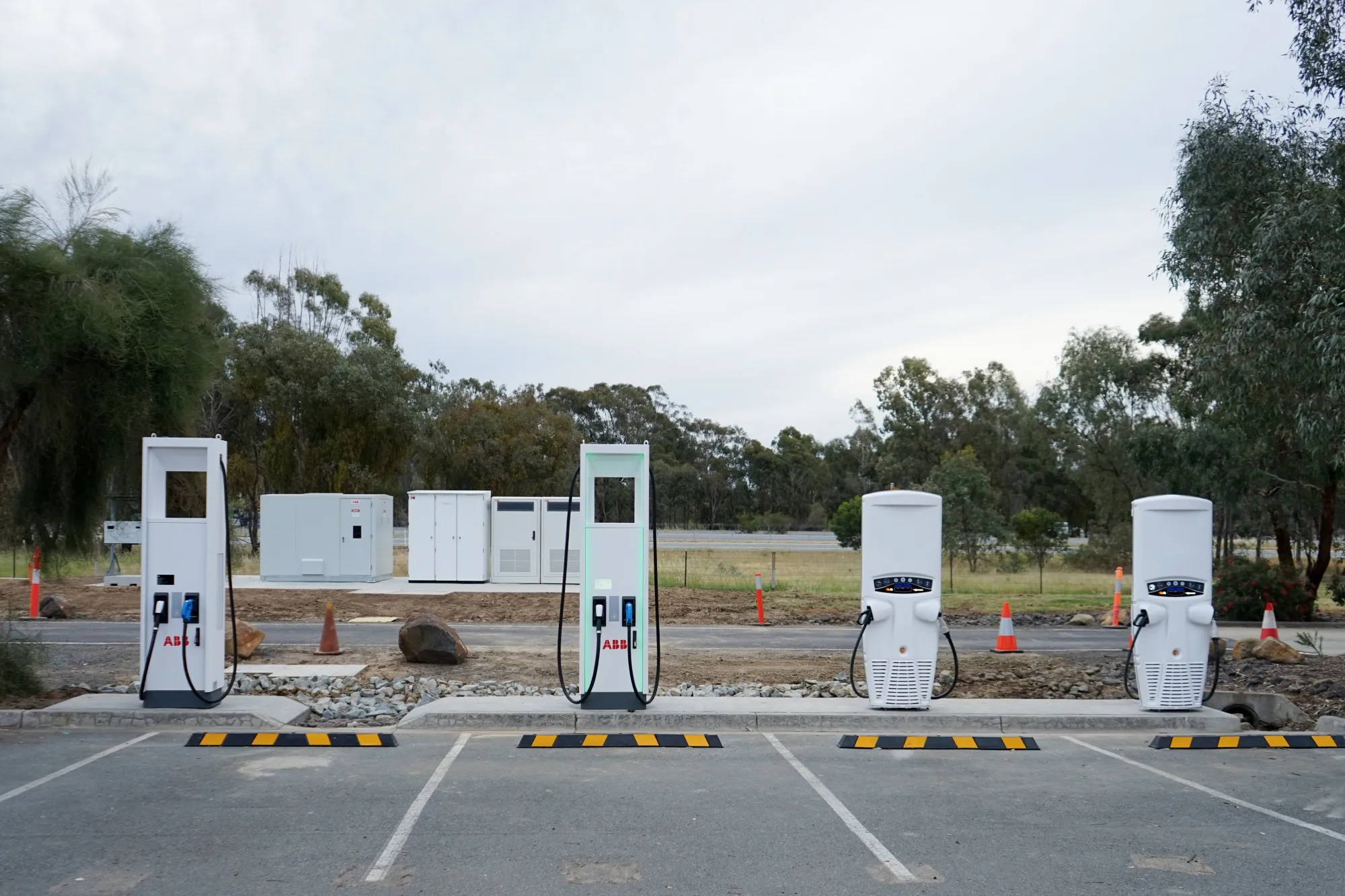 Chargefox electric vehicle charging stations