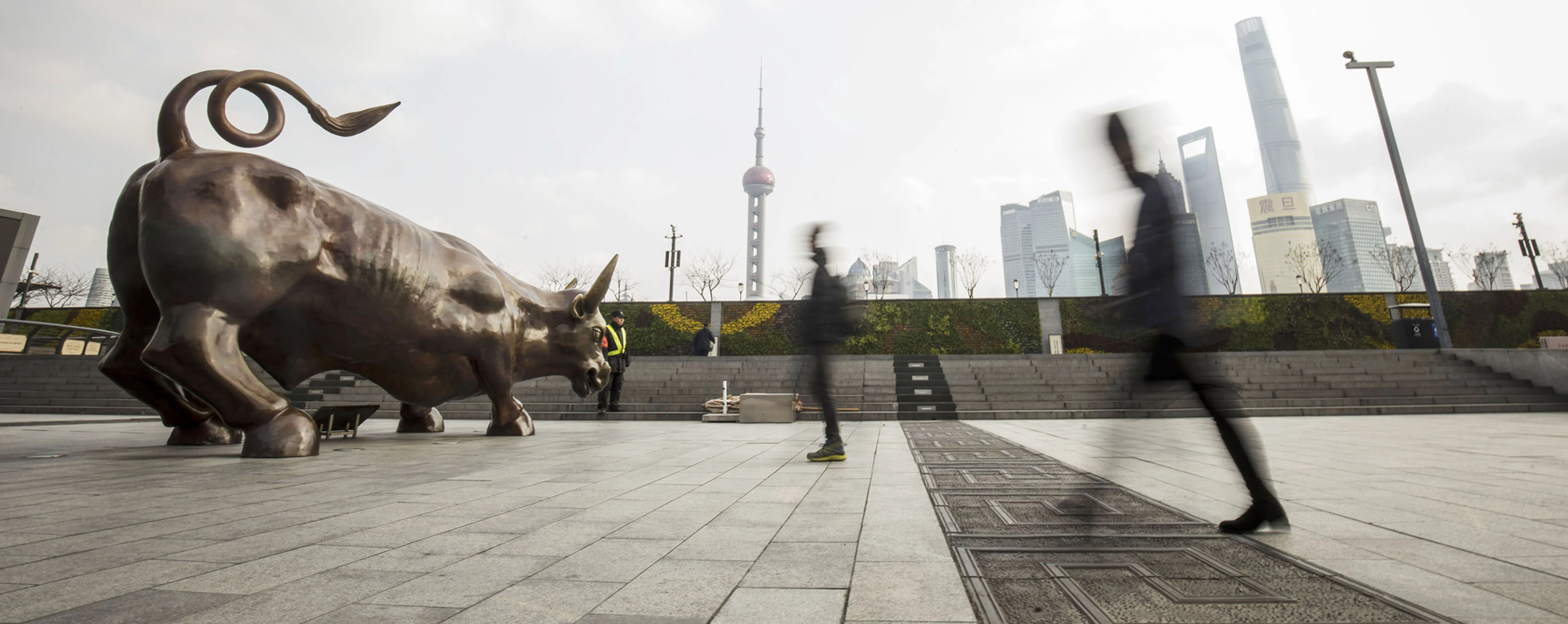 Shanghai's Financial District as China Targets Smaller Lenders in Latest Shadow Banking Crackdown
