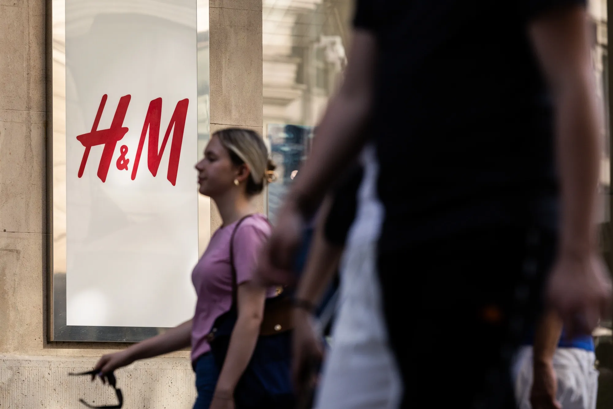 An H&M store in Budapest.