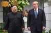 Donald Trump and Kim Jong Un on Feb. 28.