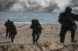 South Korea and US Marines Hold Large-scale Amphibious Landing Exercise