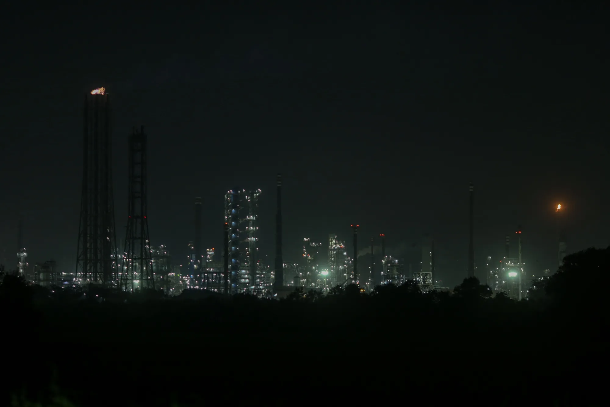 An oil refinery operated by Bharat Petroleum Corp. in Mumbai.