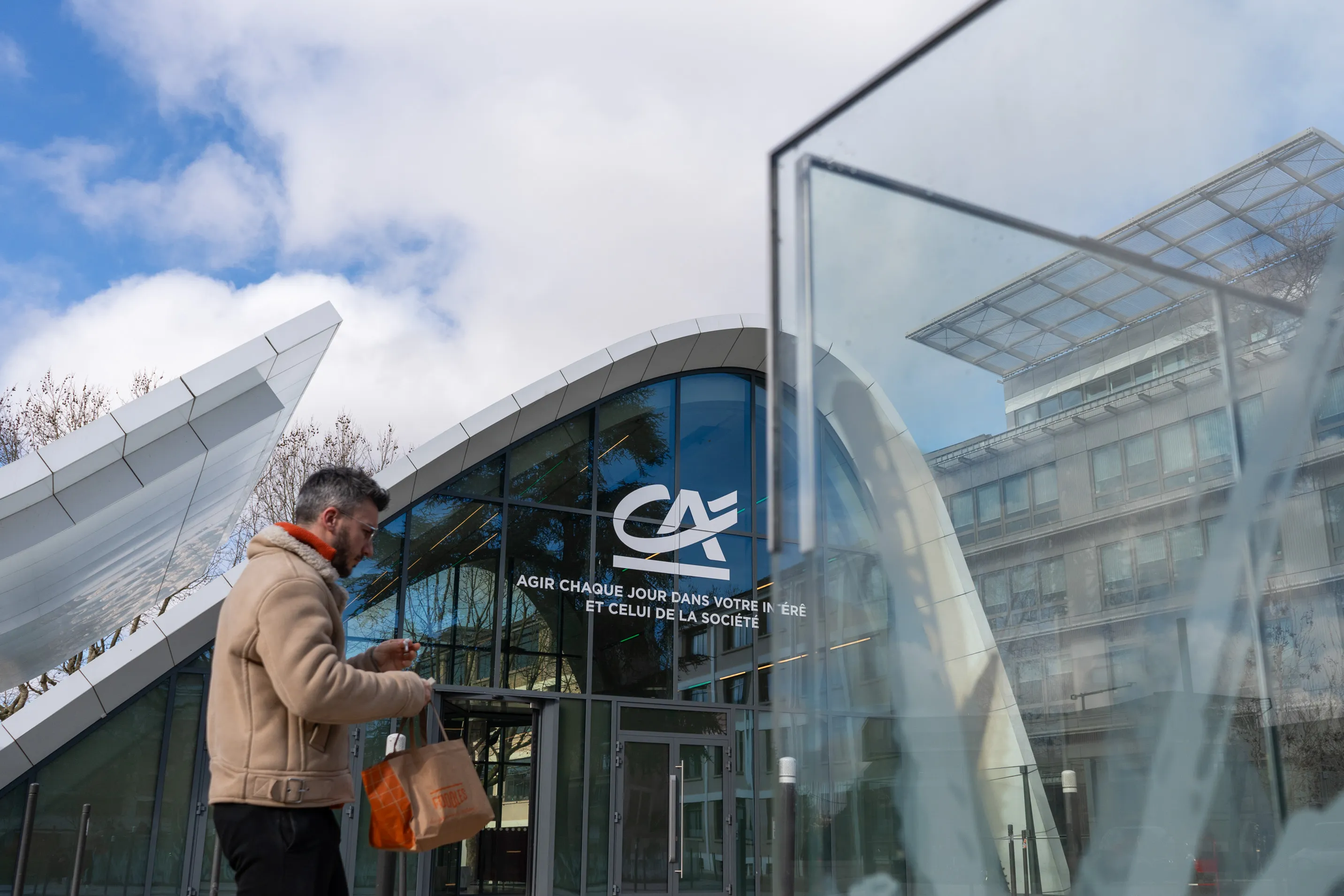 The Credit Agricole Campus in Paris.