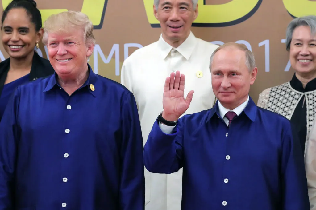 It's not like he's still in the KGB.

