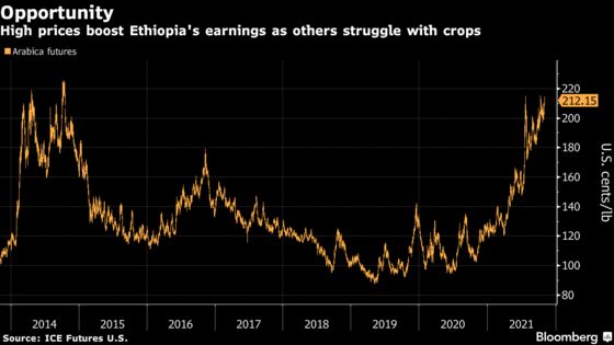 Ethiopia Coffee Growers Expect Another Record Year for Exports