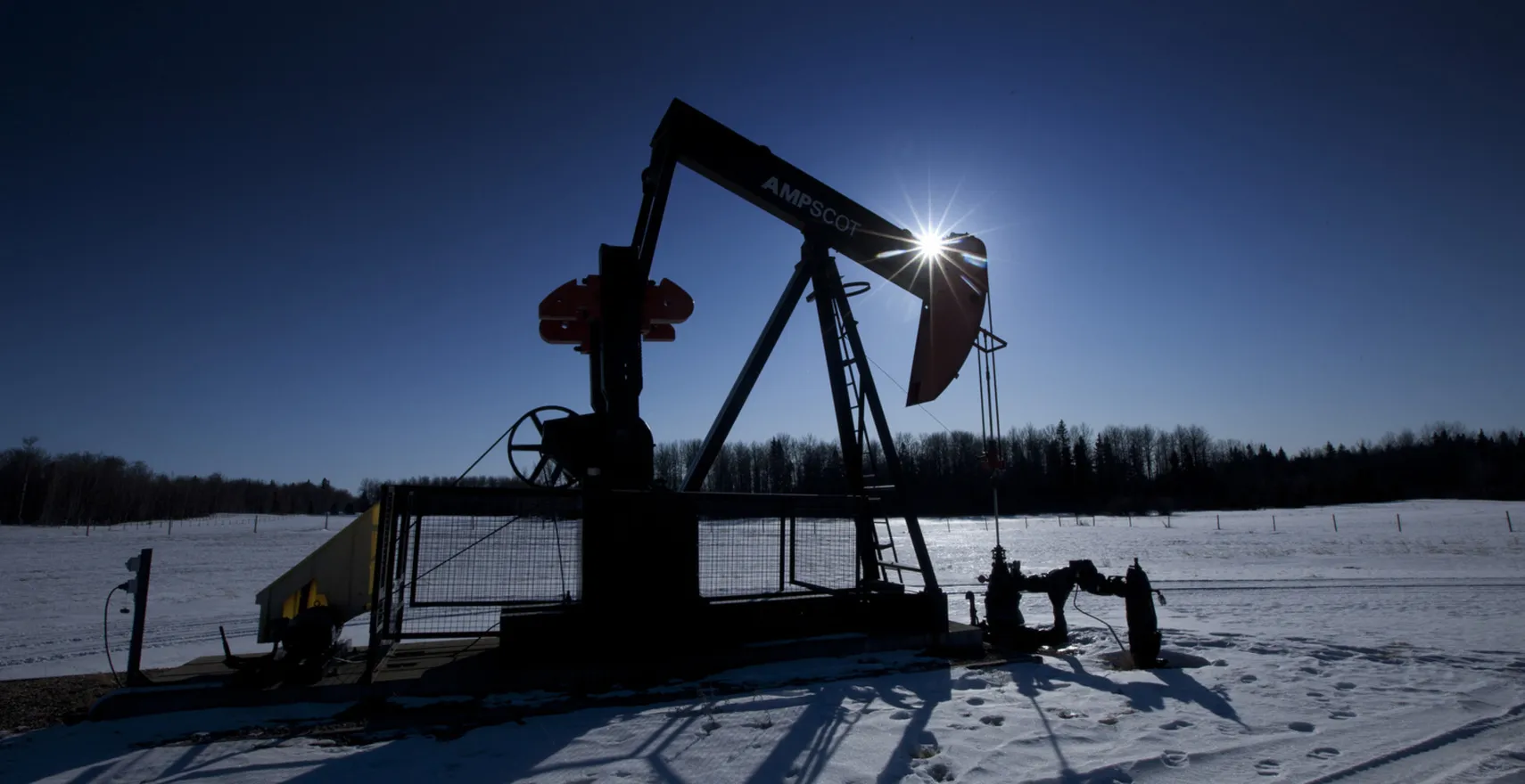 Pumpjacks Pumping Oil