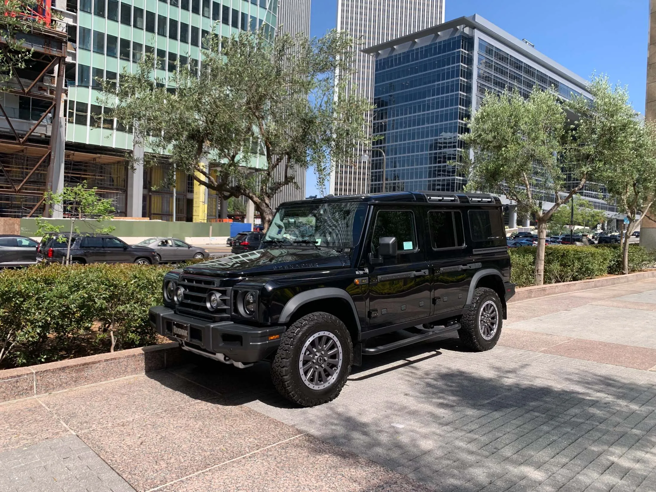 The Ineos&nbsp;Grenadier 1924 edition in the Century City neighborhood of Los Angeles.