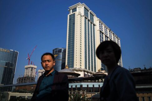 Sands China Ltd. Chairman Sheldon Adelson Attends St. Regis Macao Hotel Opening