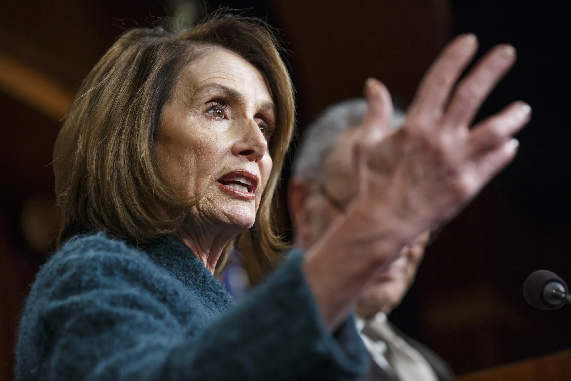 Nancy Pelosi.