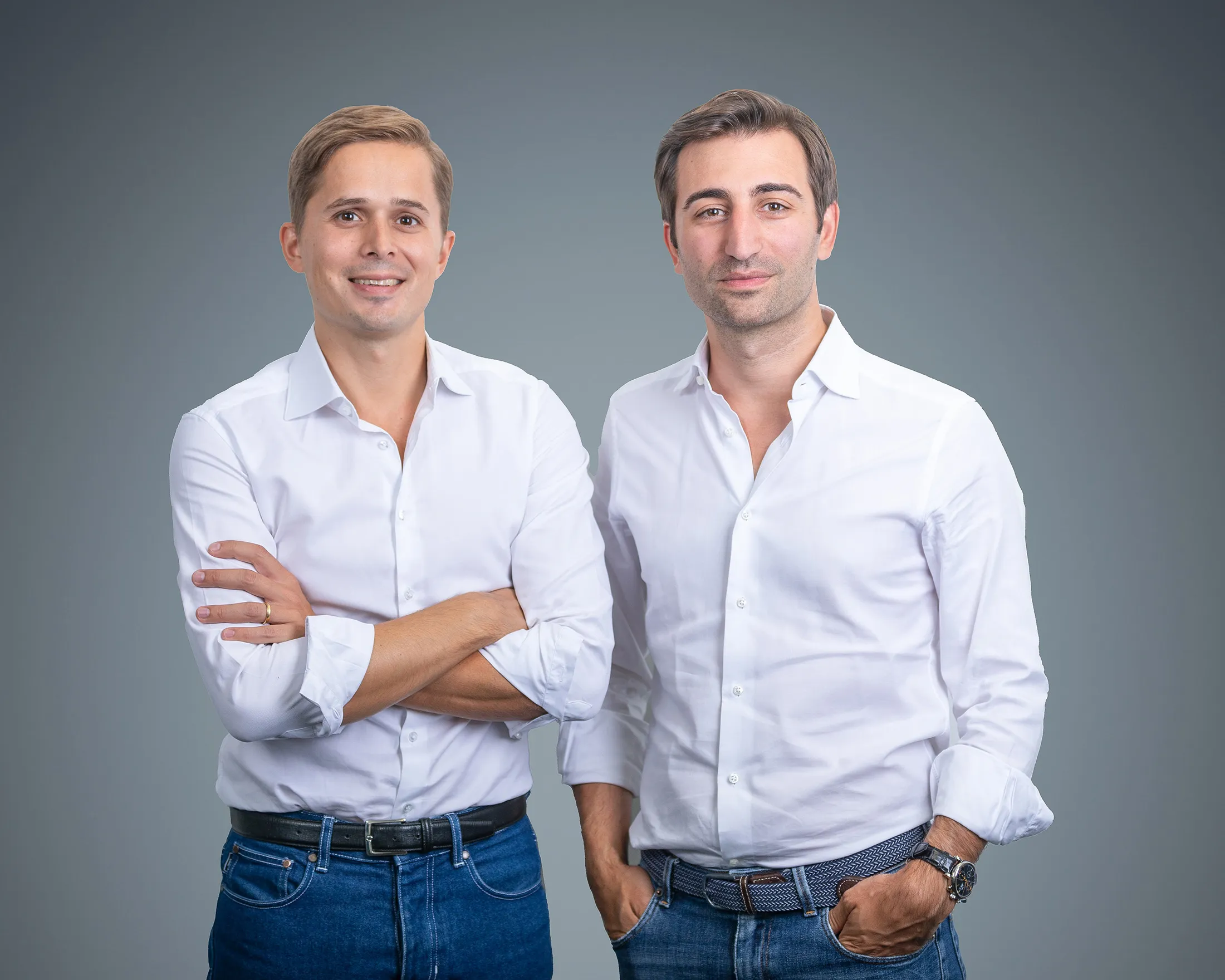 Alex Casimo, left, and Leonard Lancia
