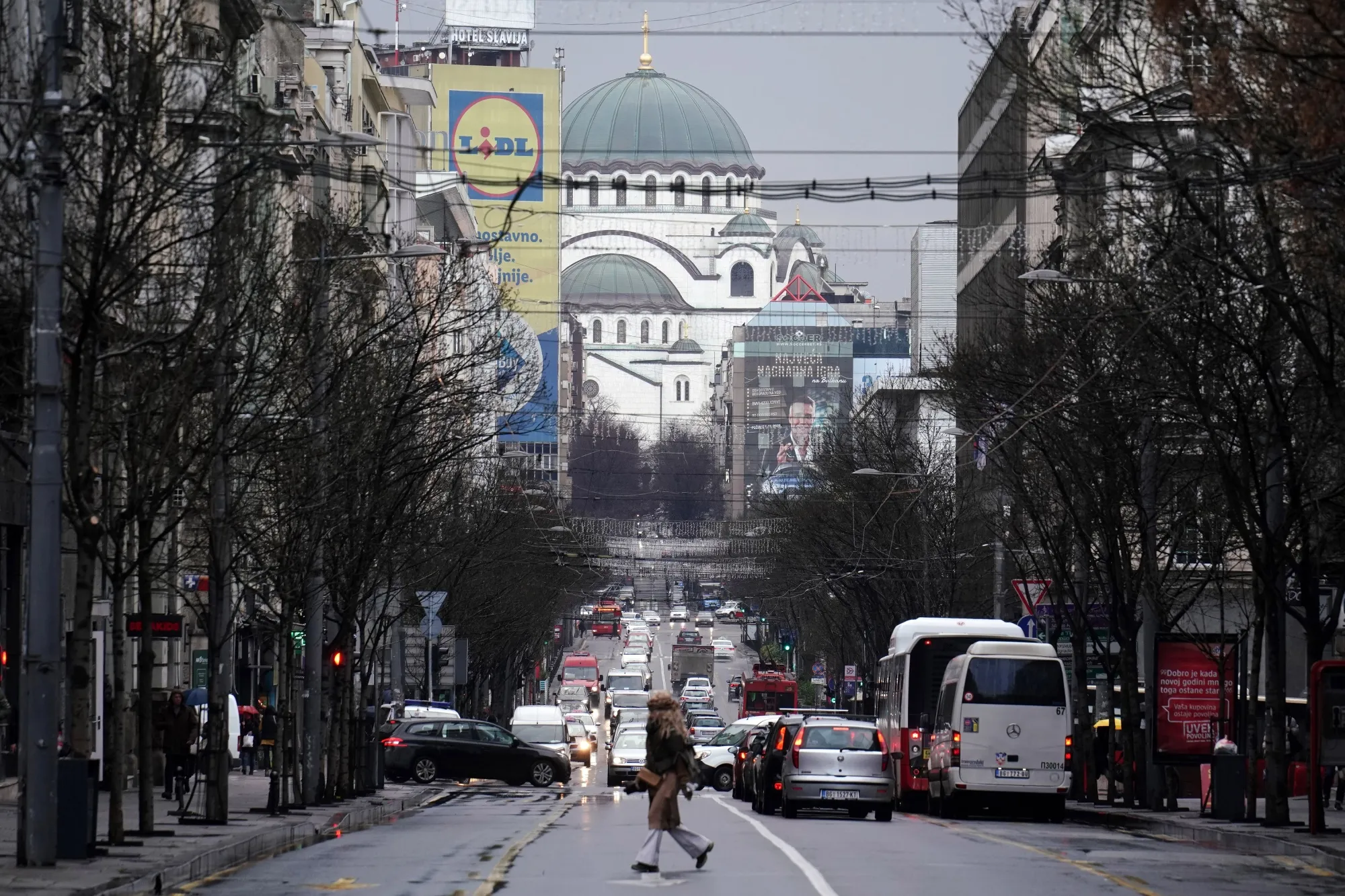 Downtown&nbsp;Belgrade, Serbia.&nbsp;