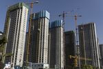 Construction in Qinghai as China Tells Bankers to Shore Up Property Market 