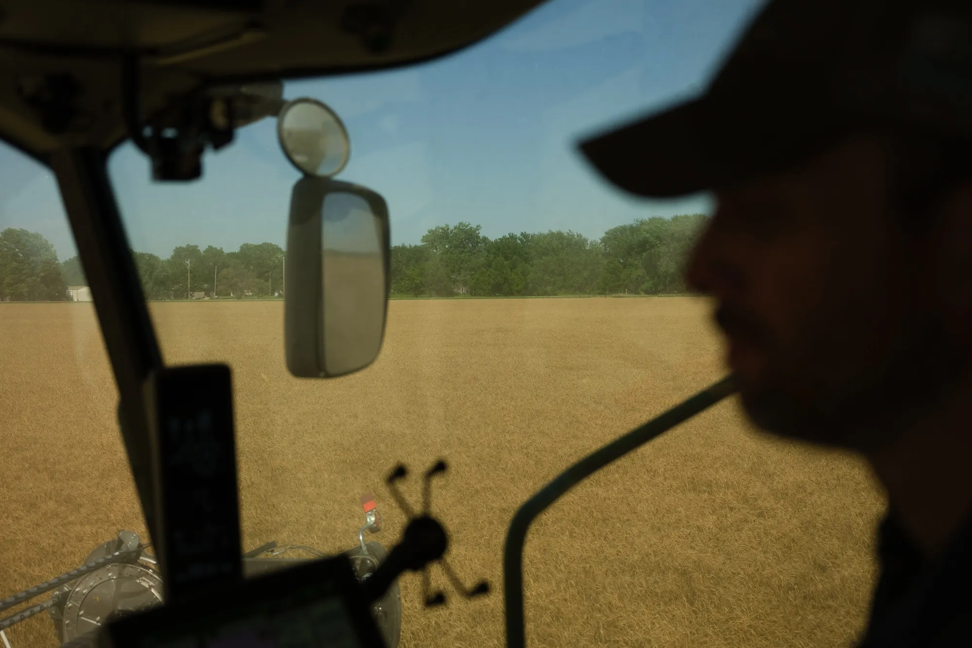 The total acreage used in farms dropped about 2.2%.&nbsp;