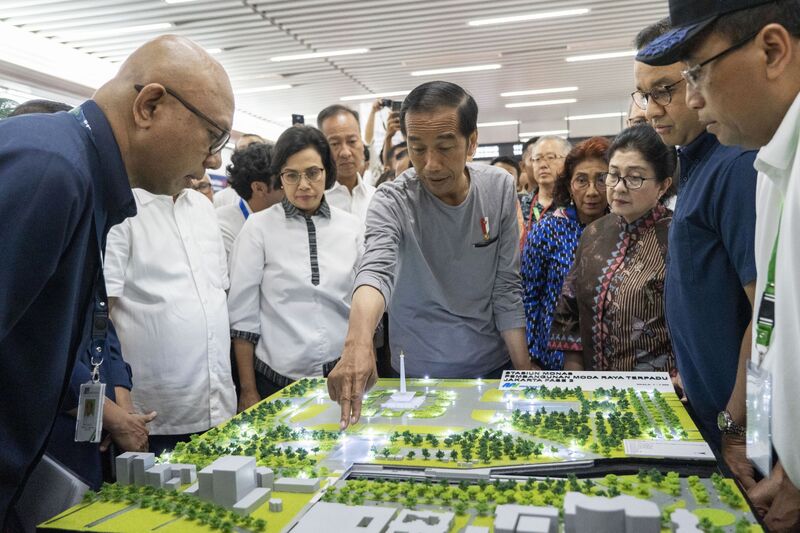 Indonesian President Joko Widodo Inaugurates First Underground, Making 34-Year Dream Reality