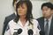 FILE - In this March 30, 2016 file photo, Minneapolis Police Chief Janee Harteau speaks at a news conference, in Minneapolis. Minneapolis’ first openly gay police chief responded sharply Thursday, June 22, 2017, to a decision by organizers of the Twin Cities Pride Parade to ask her department to minimize its participation in Sunday’s annual event due to tensions over the police shooting of Philando Castile. They said in a statement that they’re trying to respect the pain that many people are feeling following last week’s acquittal of St. Anthony police officer Jeronimo Yanez, who killed the black school cafeteria worker during a traffic stop in Falcon Heights last July. (Elizabeth Flores /Star Tribune via AP)