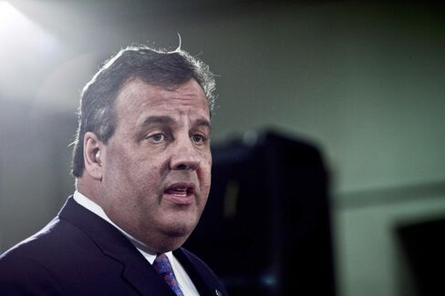 New Jersey Gov. Chris Christie
