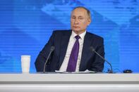 Russia's President Vladimir Putin Annual News Conference