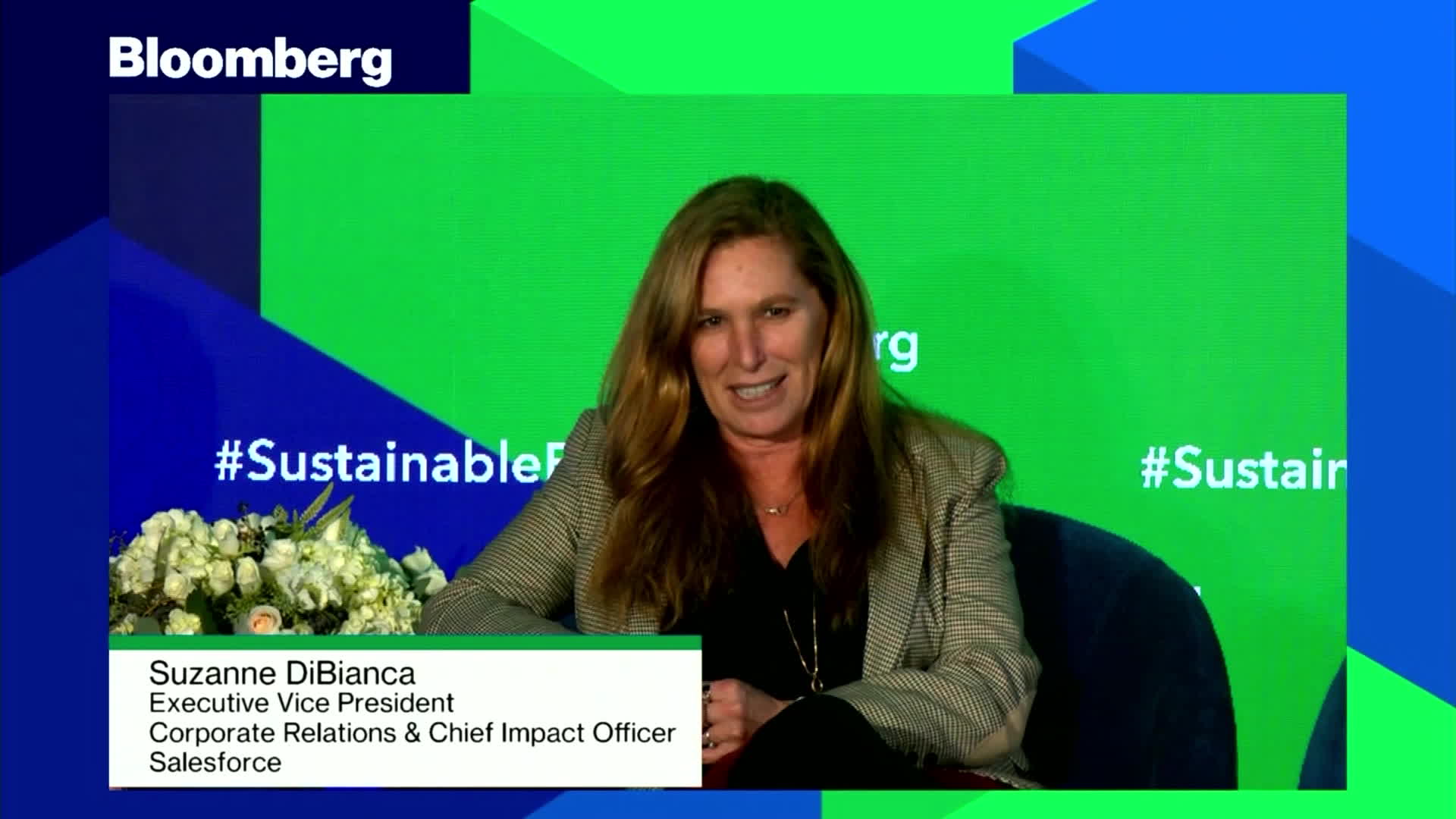 Watch Salesforce’s DiBianca on Investing With Purpose - Bloomberg