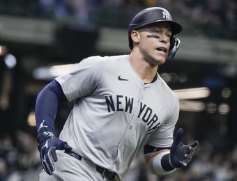 relates to Rizzo hits 300th HR and Judge and Volpe also go deep in Yankees' 15-5 victory over Brewers