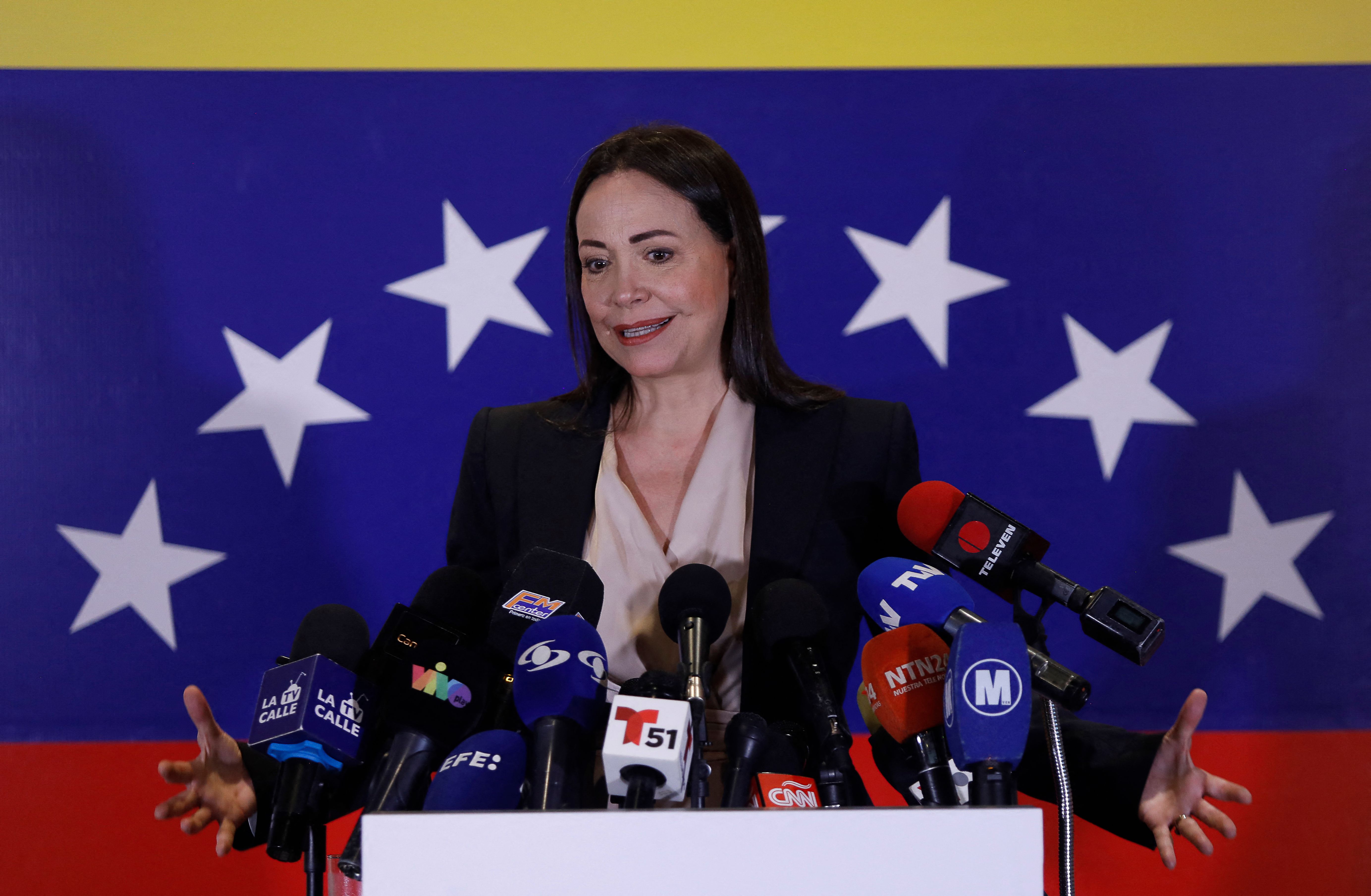 Venezuela Arrests Head of Security for Opposition Leader Machado ...