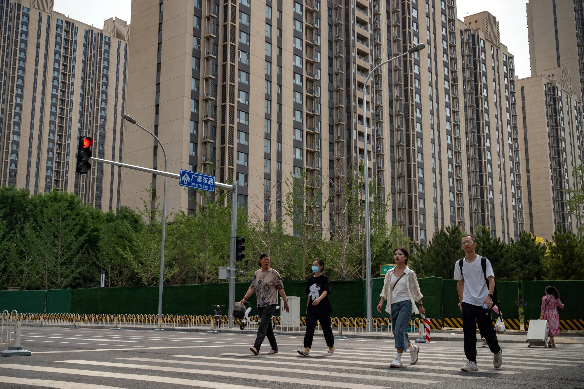Beijing city saw expressions of intent to buy new homes double in the first three days of October.