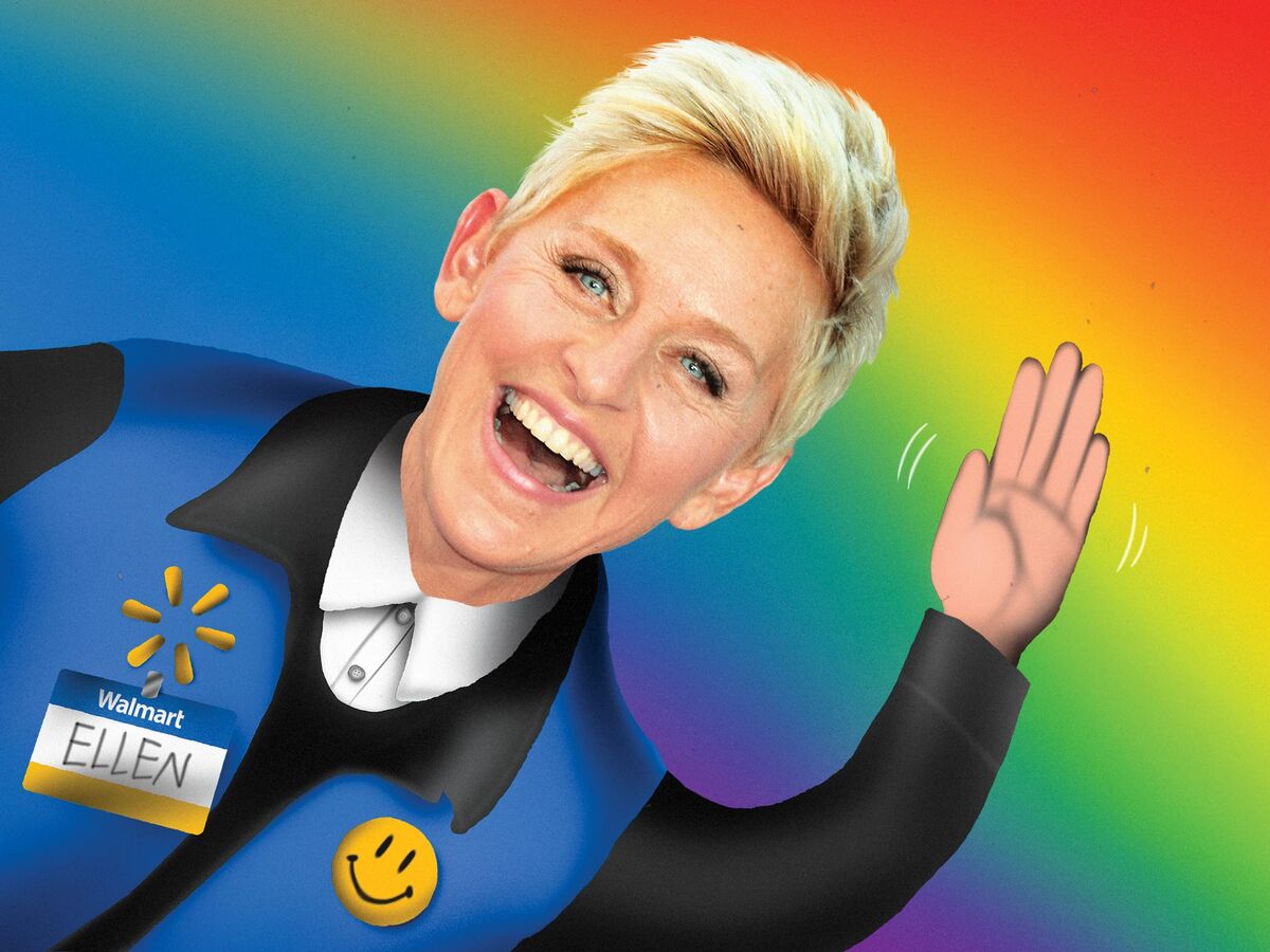 Kelly Ripa Celebrity Cartoon Porn - Walmart's Deal With Ellen DeGeneres Shows How Much America Has Changed -  Bloomberg