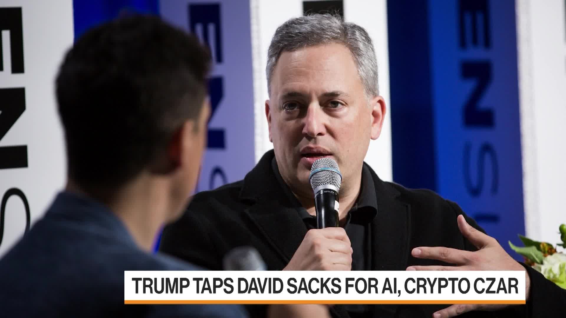 Donald Trump Names David Sacks as White House AI and Crypto Czar - Bloomberg