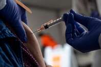 Covid-19 Vaccination Site Opens In San Francisco's Mission District 