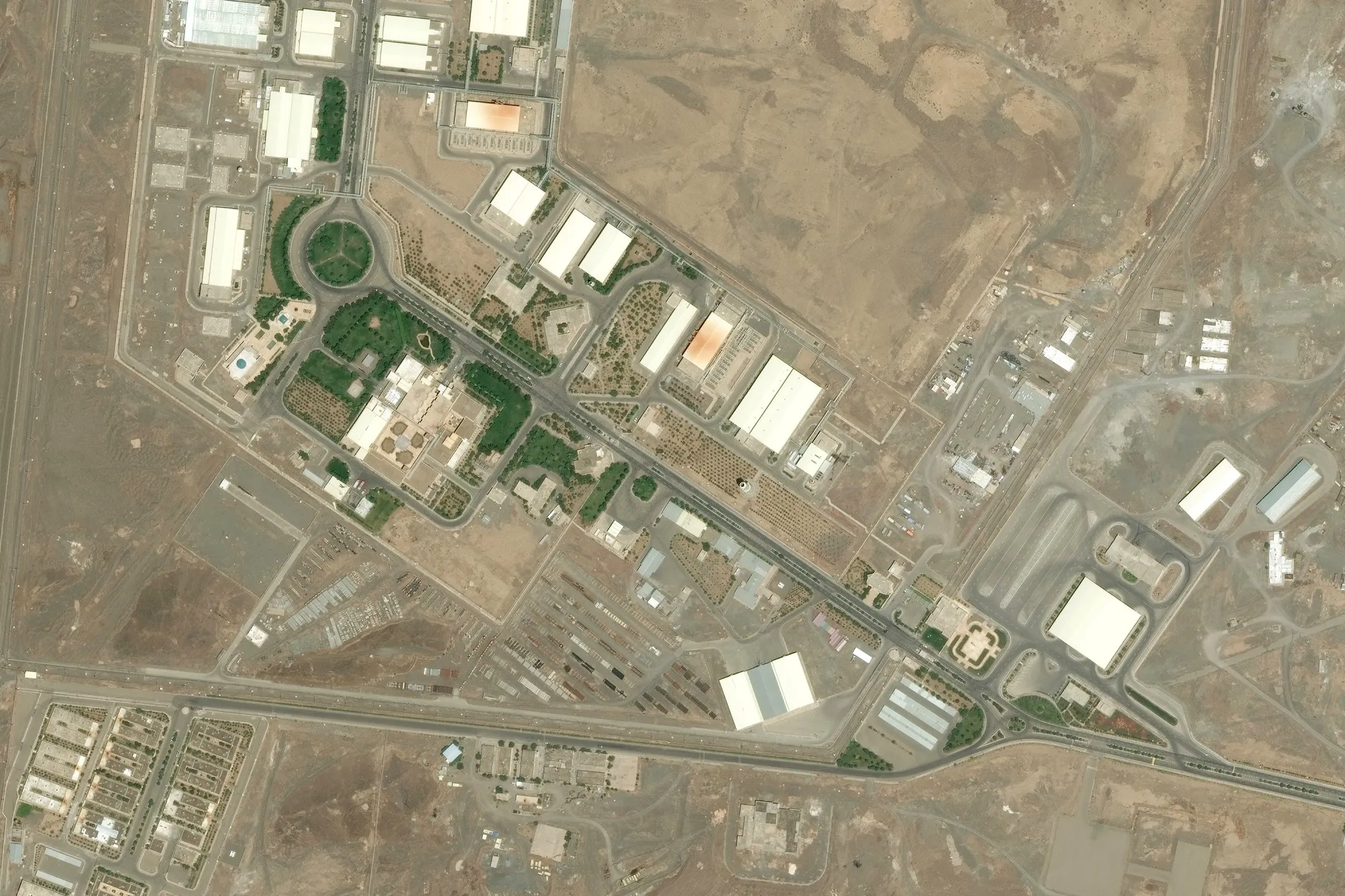 Iran’s Natanz fuel enrichment plant.