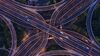 Vehicles travel along highways at dawn in this aerial photograph taken in Shanghai, China, on Sunday, Aug. 18, 2019. U.S. President Donald Trump said he plans for 10% tariffs on an additional $300 billion in Chinese imports, after an earlier imposed tariffs on $200 billion in Chinese imports.