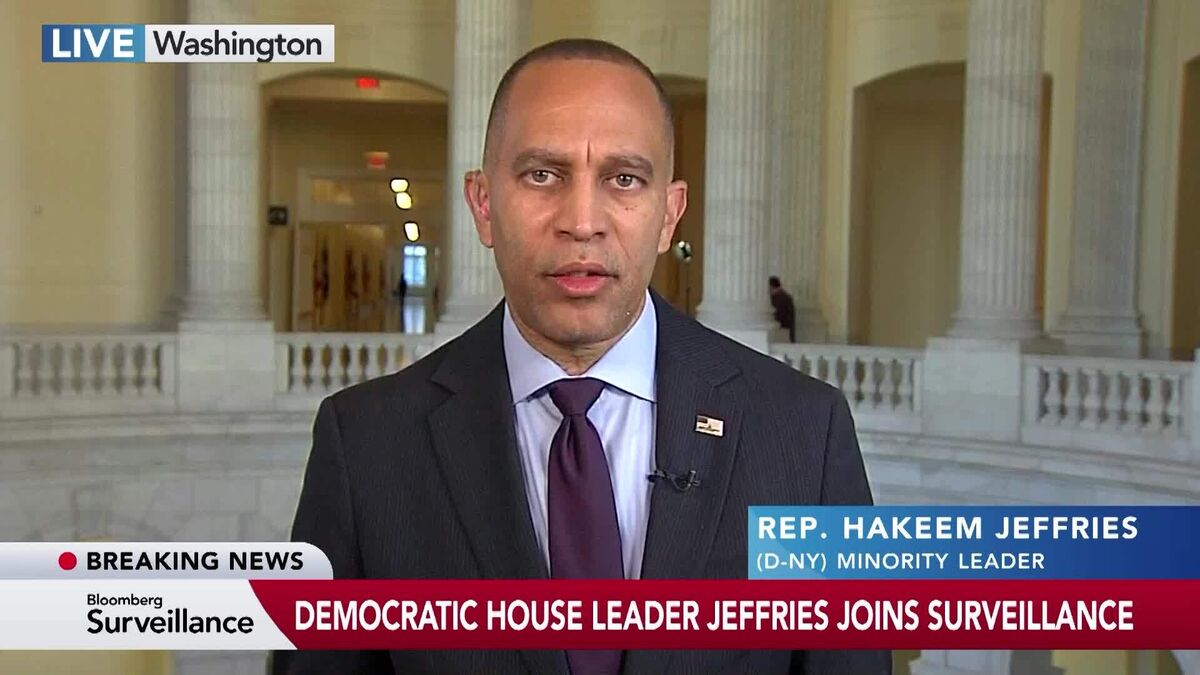 House Minority Leader Jeffries Says No Recent Talks Between Parties on Shutdown