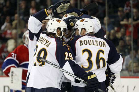 NHL’s Thrashers Moving to Winnipeg After Sale