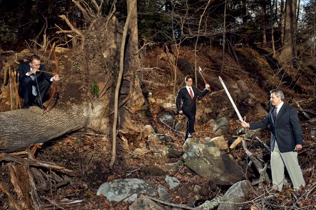 From left: John LaChance vied for a $5 million investment; Martin Rosenburgh traded from home on an iMac; a 20-year veteran of GM, Stephen Longo wanted a new career