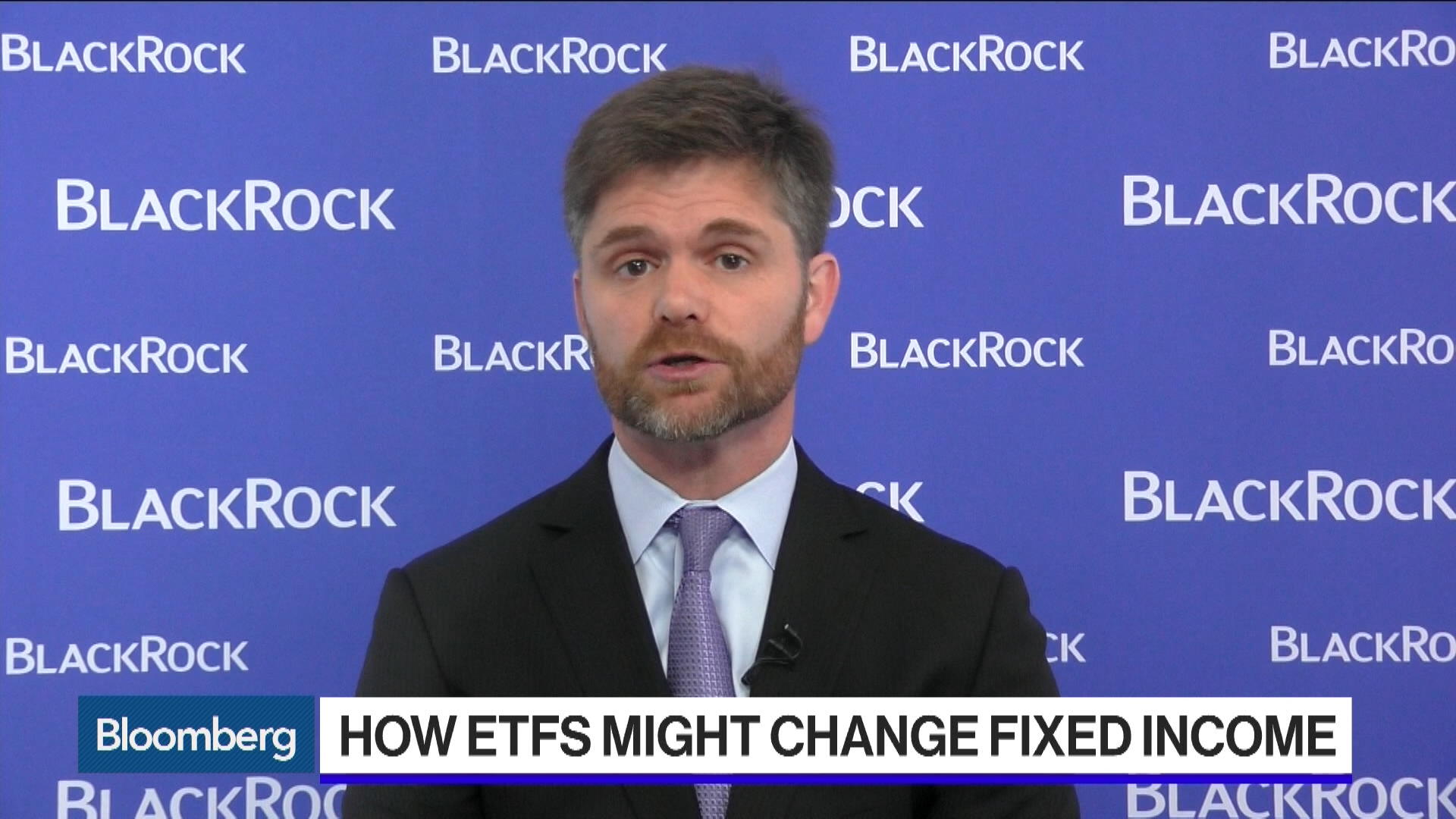 Blackrock S Tucker On How Etfs Affect Fixed Income Bloomberg