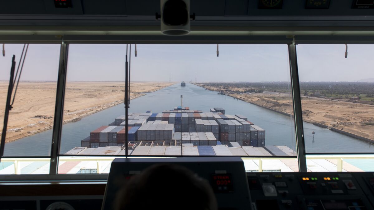 Suez Canal blocked with giant ship trapped in top trade artery