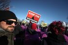 Union Organizers In Washington, D.C. Hold Rallies Calling For End To Government Shutdown