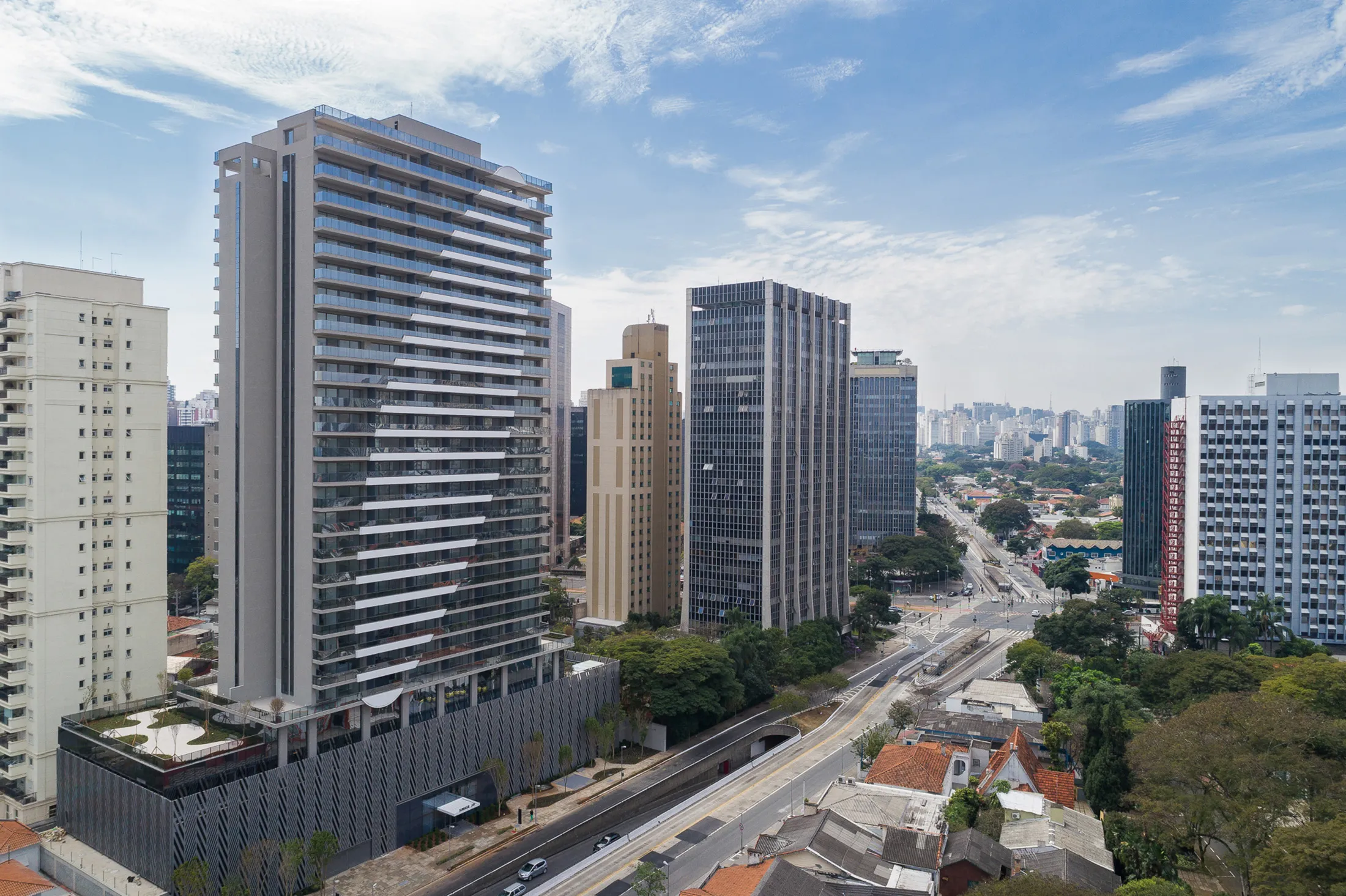 The Vhouse, a JFL-owned building in Sao Paulo.