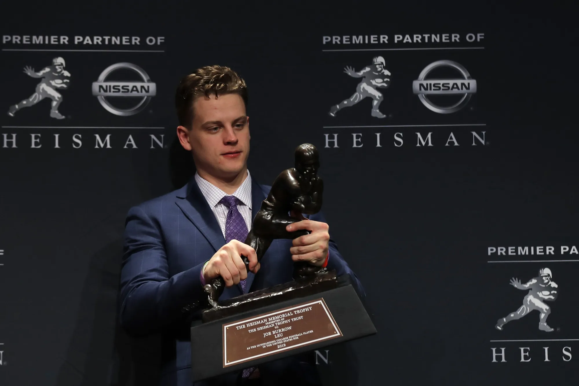 Joe Burrow on Dec. 14.