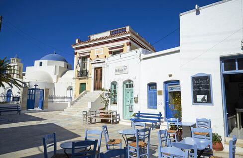 The town of Hora, on Serifos.