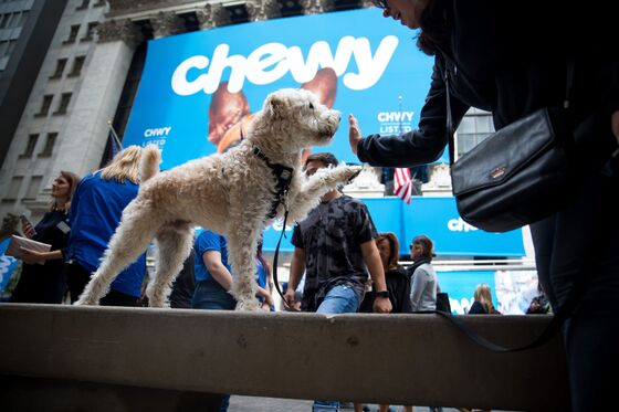 PetSmart's Chewy Jumps 59% in Debut After $1.02 Billion IPO