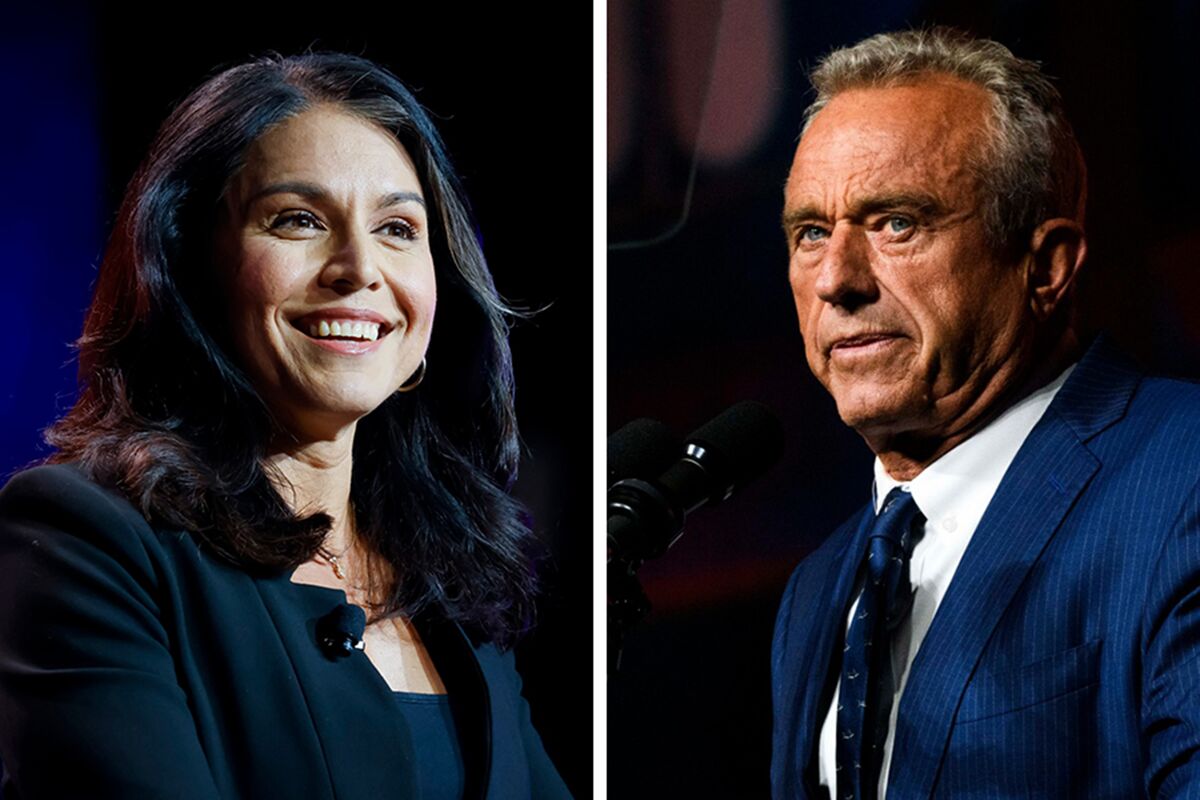 Trump Adds RFK Jr., Tulsi Gabbard To 2024 Transition Team - Bloomberg