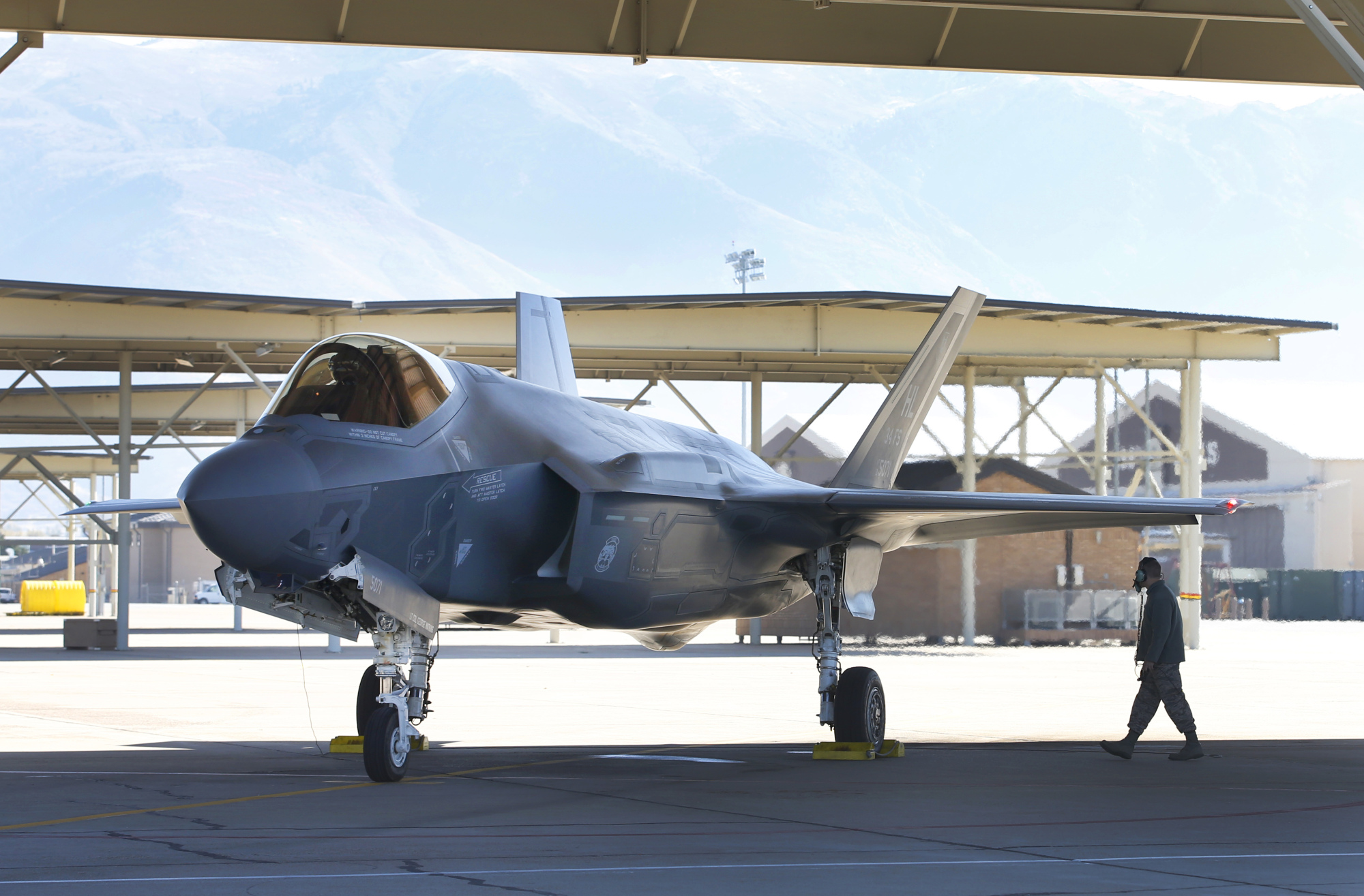 Lockheed Martin F-35 Fighter Jet Test Flights At Hill Air Force Base