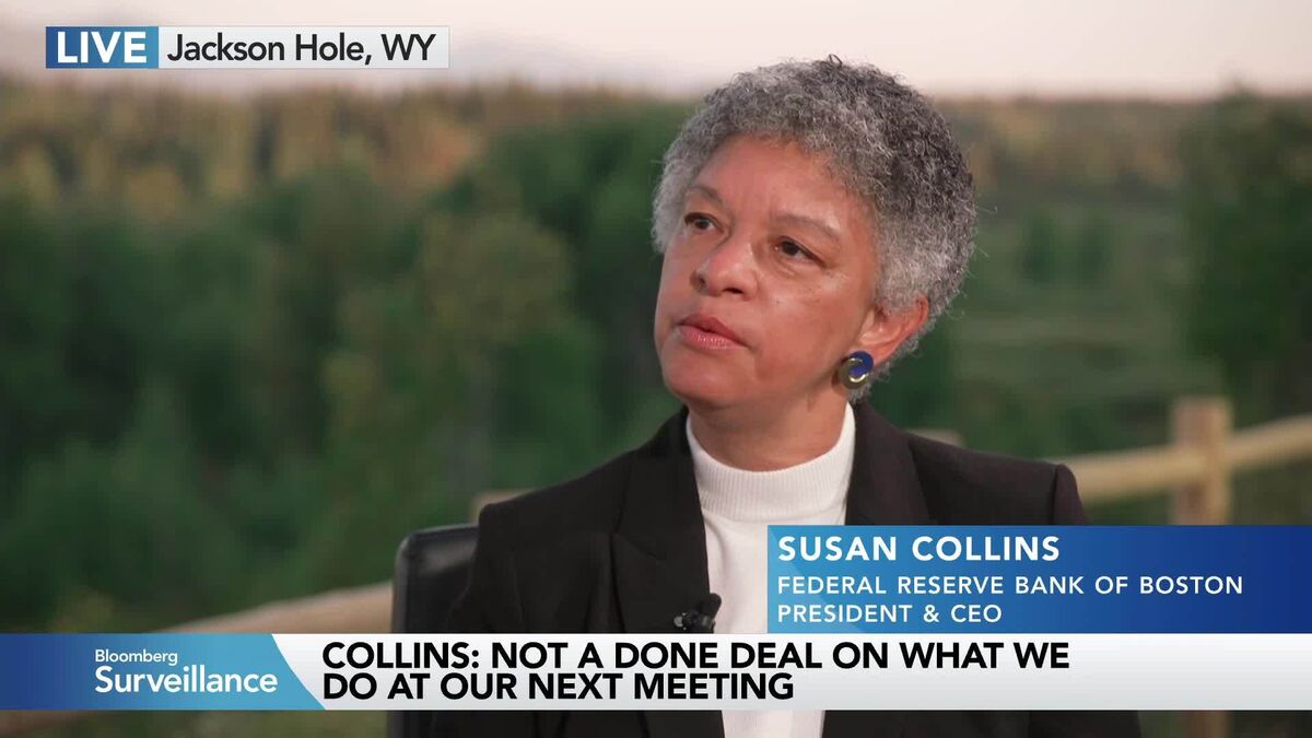 Collins Says Next Fed Decision Not a Done Deal